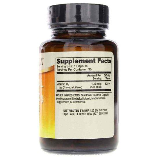 Liposomal Vitamin D3 5000 IU, DRM